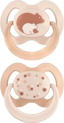 Baby Nova Rock Star Baby Schnuller, 0-6M, Silikon (verschiedene Farben)