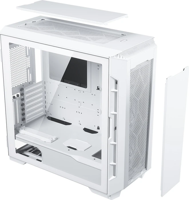 Phanteks Eclipse P600S Matte White, weiß, Glasfenster, schallgedämmt