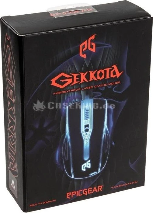 GeIL EpicGear Gekkota Gaming Mouse weiß, USB