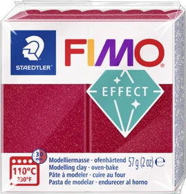 Staedtler Fimo Effect 57g metallic rubinrot