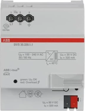ABB SV/S30.320.1.1 KNX Spannungsversorgung 30V, 320mA, 4TE REG