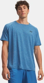 Under Armour Tech Textured Funktionsshirt kurzarm aegean blue/black (Herren)