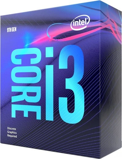 Intel Core i3-9100F, 4C/4T, 3.60-4.20GHz, boxed