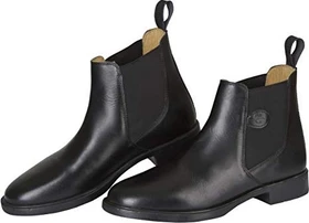 Covalliero Riding Half Boots Leather Classic schwarz
