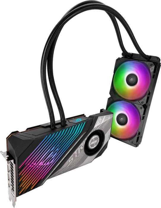 ASUS ROG Strix LC Radeon RX 6950 XT OC, ROG-STRIX-LC-RX6950XT-O16G-GAMING, 16GB GDDR6, HDMI, USB-C, 2x DP