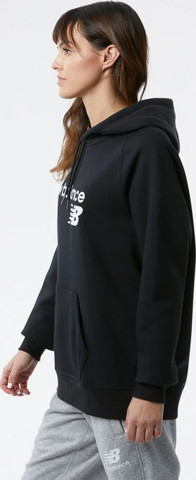 New Balance Classic Core Fleece Hoodie schwarz (Damen)