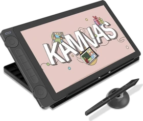 Huion Kamvas 13 Gen3, Cosmos Black, mit Standfuß