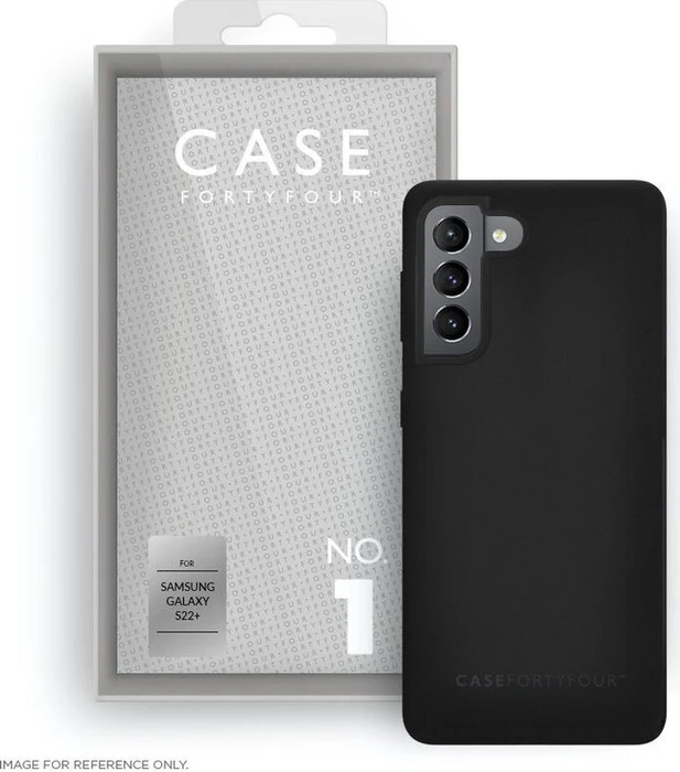 Case FortyFour No. 1 für Samsung Galaxy S22+ schwarz