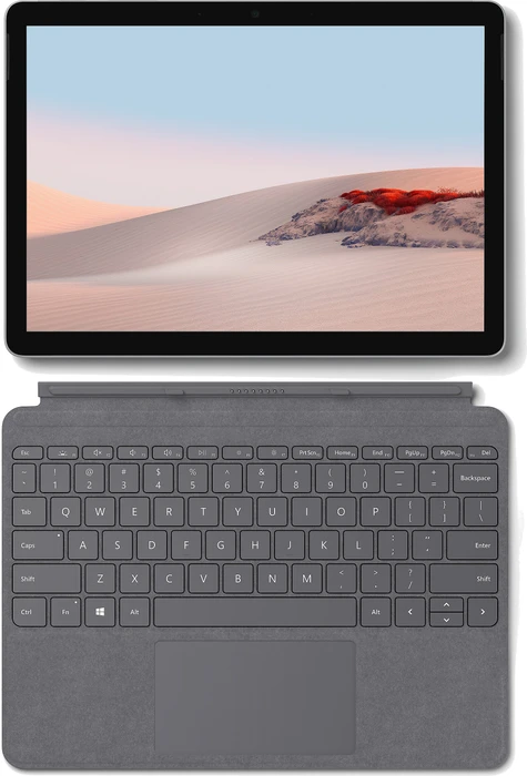 Microsoft Surface Go 2, Core m3-8100Y, 8GB RAM, 128GB, Business, Surface Go 2 Signature Type Keyboard Platingrau Bundle