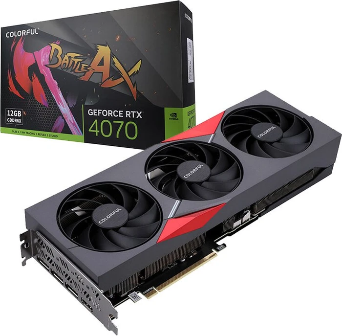 Colorful GeForce RTX 4070 NB EX-V, 12GB GDDR6X, HDMI, 3x DP