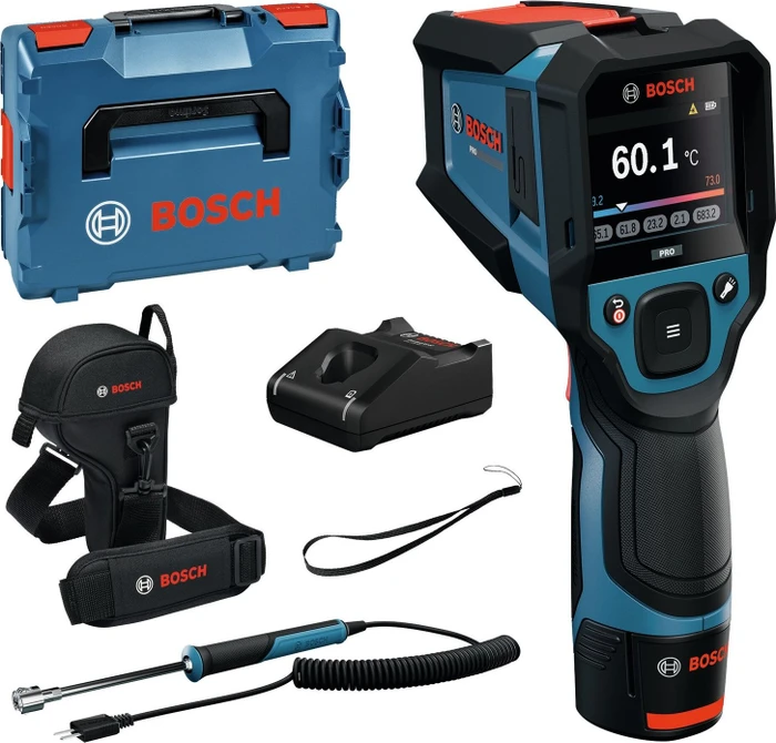 Bosch Professional PRO PRO GIS12V-800-16 Infrarot-Thermometer inkl. L-Boxx + Akku 2.0Ah