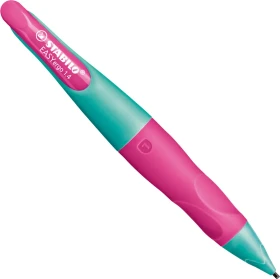 STABILO EASYergo Druckbleistift HB 1.4mm graphit, türkis/pink, Linkshänder, 3 Minen