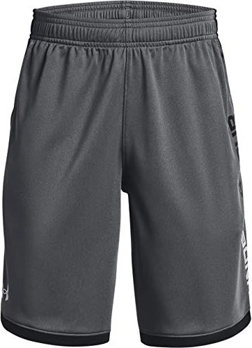 Under Armour Stunt 3.0 Hose kurz pitch gray/black (Junior)
