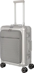 Travelite Next Trolley S mit Vortasche silber