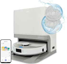 Medion MD 12039 X55 SW+ Saug-/Wischroboter inkl. Absaug-/Reinigungsstation
