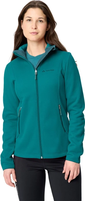 Vaude Idris Fleece Hoodie Funktionsjacke fjord green (Damen)