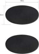Games Workshop Citadel Oval Bases 90x52mm, 2 Stück