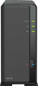 Synology DiskStation DS124, 1GB RAM, 1x RJ-45 1000Base-T, 2x USB-A 3.0