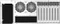 SilverStone RM45-360, Rackmount Storage, grau/schwarz, 4HE, ATX Vorschaubild