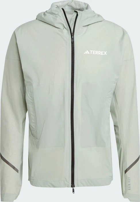adidas Terrex Xperior 2.5L Light Rain.Rdy Funktionsjacke silver green (Herren)