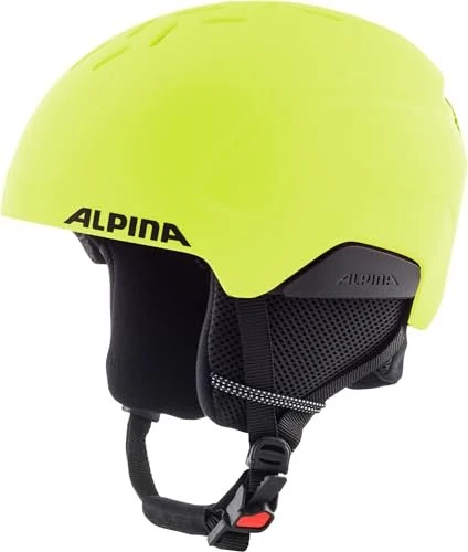 Alpina Pizi Helm neon yellow gloss (Junior)
