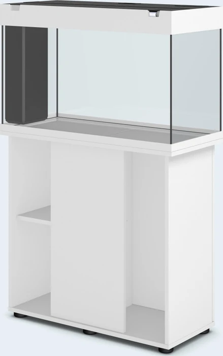 Juwel Rio 125 LED Aquarium-Set mit Unterschrank, weiß/weiß, 125l