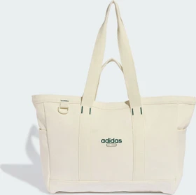 adidas Canvas Shopper ivory/collegiate green