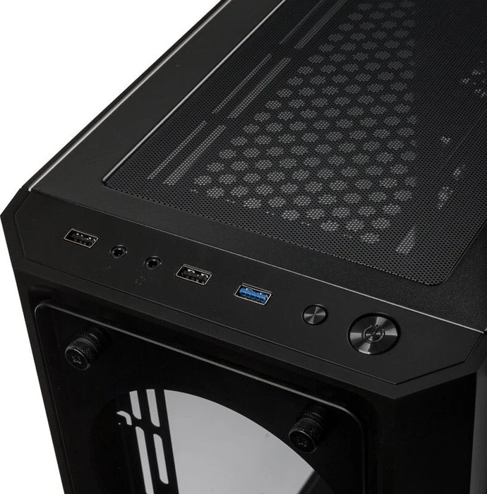 Raijintek Ponos TG, Glasfenster