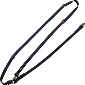 Niggeloh Stufenlos verstellbare Umhähngeleine Grip, ab 15kg, 3.2m, schwarz