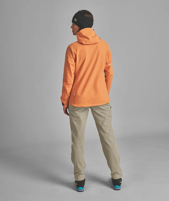 Ortovox Seceda Softshell Hose lang dark linen (Damen)
