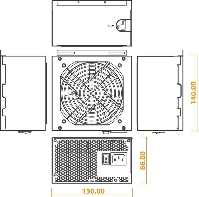 Seasonic ET Serie 400W, ATX 2.3