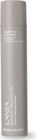 L'ANZA Keratin Healing Oil Brush Thru Hair Spray, 350ml