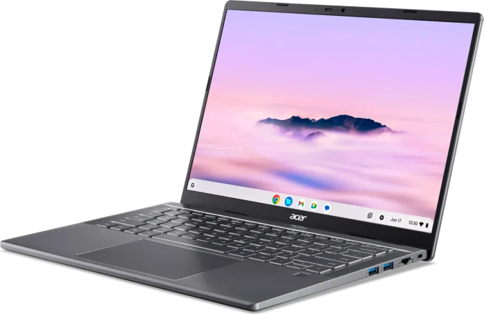 Acer Chromebook Plus 714 CBE794-1T-72G1, Steel Gray, Core Ultra 7 155U, 16GB RAM, 512GB SSD, DE