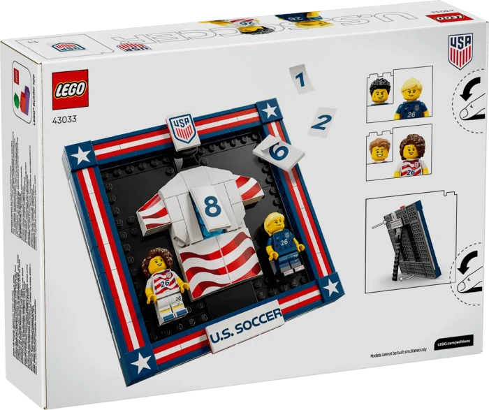 LEGO Editions - Trikot der US-Fußballnationalmannschaft 2026
