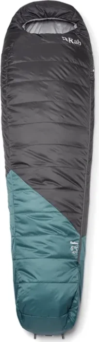 Rab Radeon 6C Regular Mumienschlafsack sage/graphene