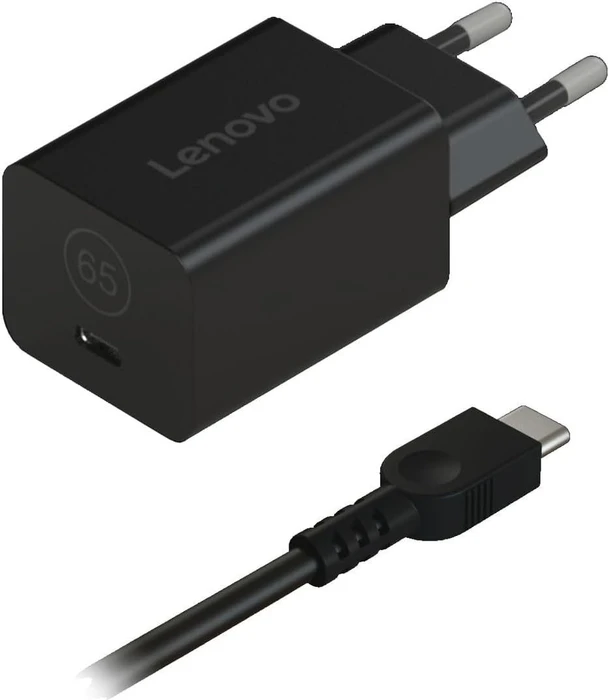 Lenovo GaN Nano Adapter 65W schwarz