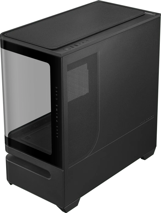 ASUS Prime AP202 ARGB, schwarz, Glasfenster