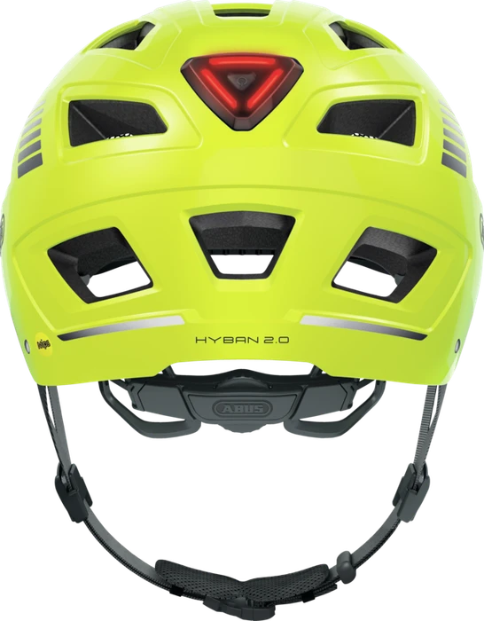 ABUS Hyban 2.0 MIPS Helm signal yellow