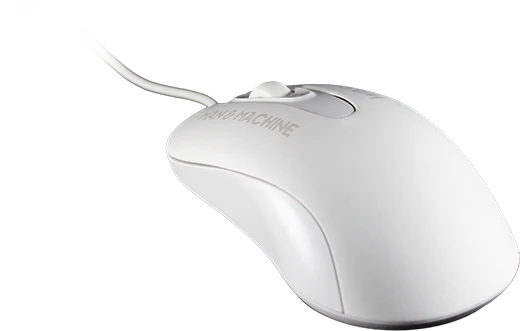 Man & Machine C Mouse washable, weiß, USB