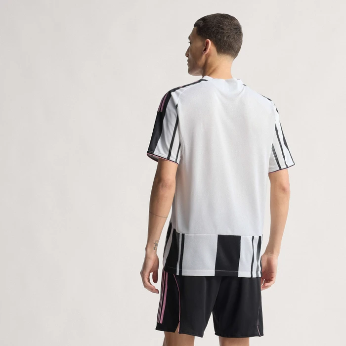adidas Juventus Turin Authentic 2025/2026 Heimtrikot schwarz/weiß (Herren)