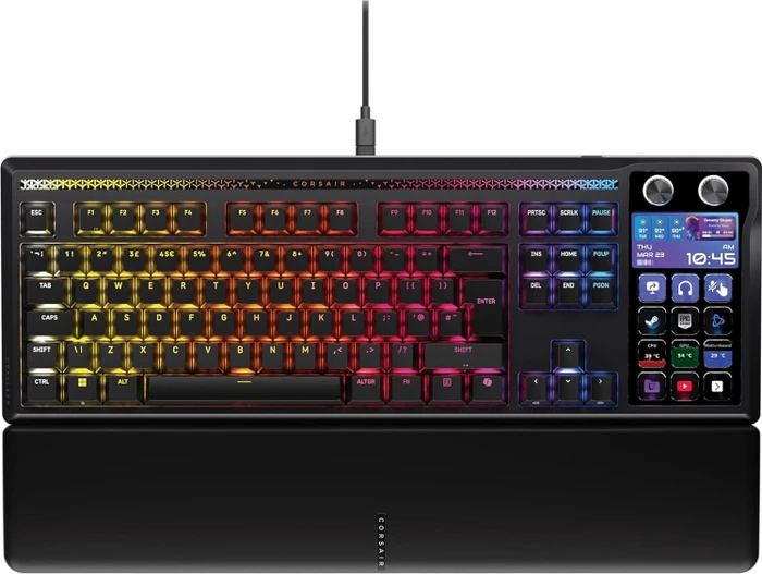 Corsair Galleon 100 SD mit integriertem Stream Deck, schwarz, LEDs RGB, MLX Pulse, USB, UK