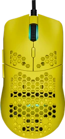 FourZE GM800 Gaming Mouse gelb, USB
