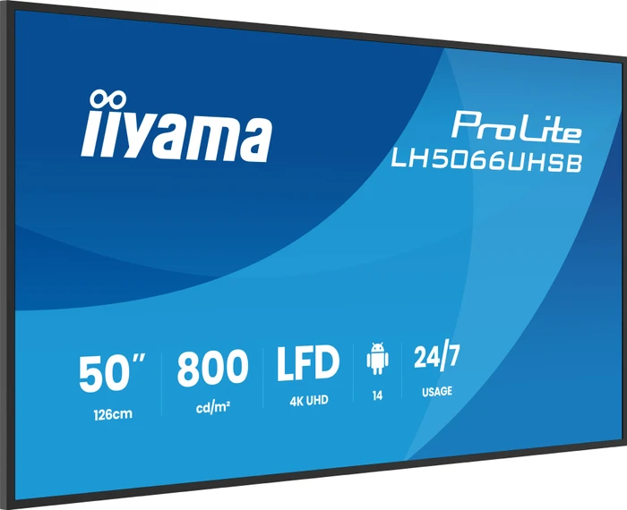 iiyama ProLite LH5066UHSB-B1AG, 50"