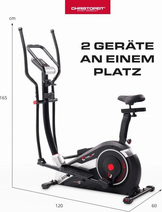 Christopeit AX 6500 2in1 Hybrid Crosstrainer