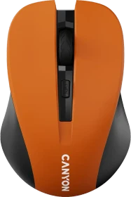Canyon OnClick W01 / MW-1 Wireless Optical Mouse orange, USB