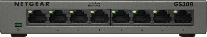 Netgear SOHO GS300 Desktop Gigabit Switch, 8x RJ-45