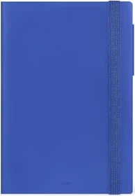 Legami Terminplaner für 12 Monate Medium 2027, 120x180mm, liniert, Kunststoff-Cover, Eclectic Blue, 160 Blatt