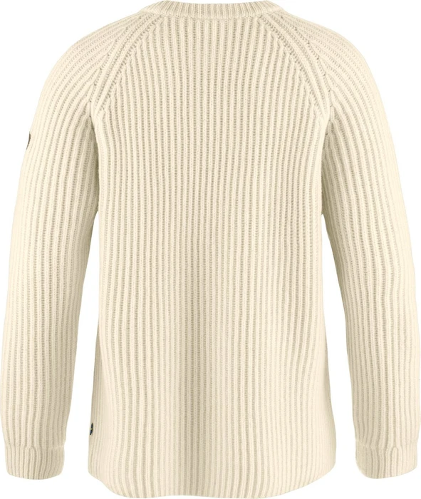 Fjällräven Övik Rib Strickpullover chalk white (Damen)
