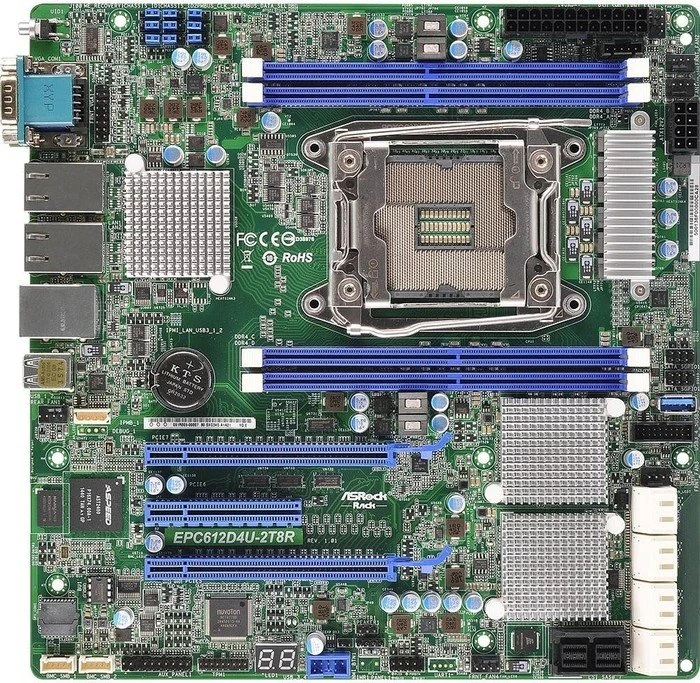 ASRock Rack EPC612E4U-2T8R (Intel 2011-3)