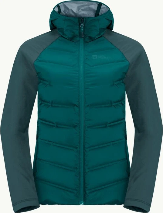 Jack Wolfskin Tasman Down Hybrid Funktionsjacke sea green (Damen)